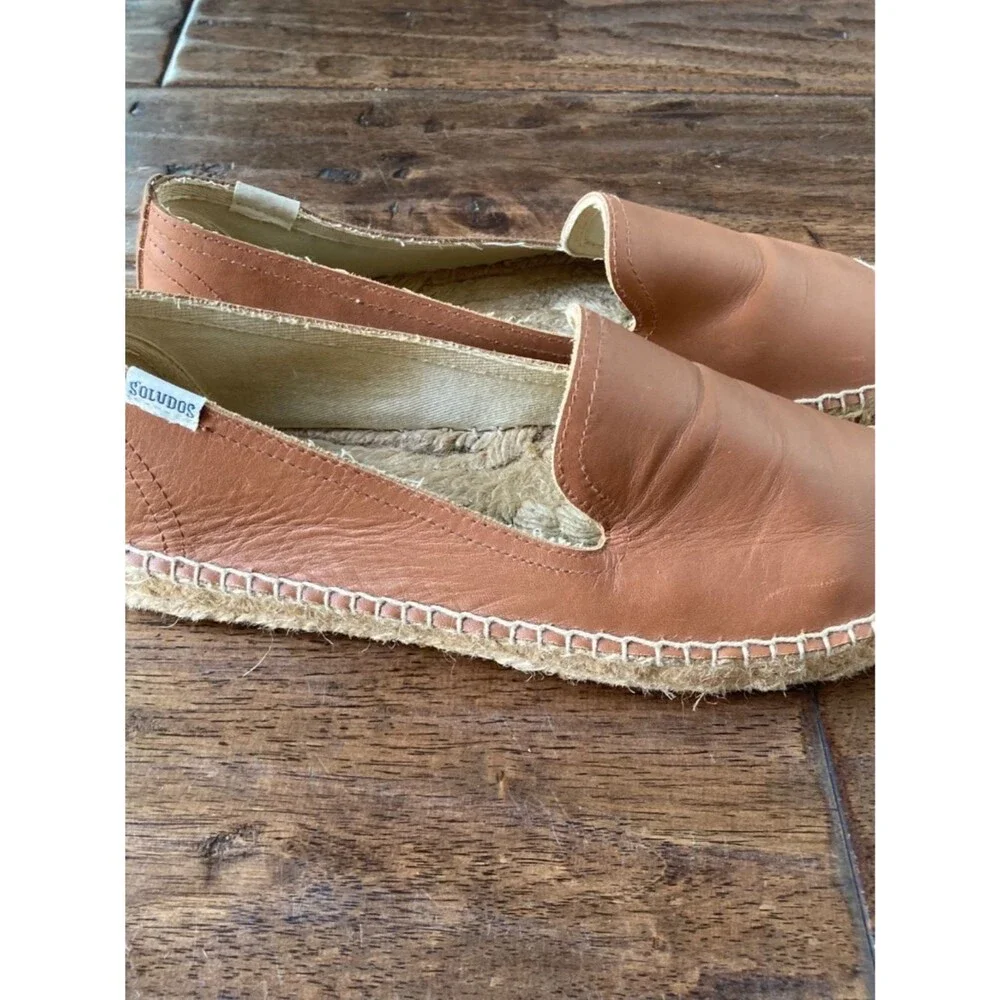 Soludos brown leather